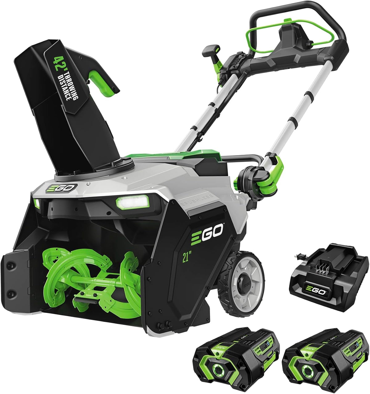 EGO Power+ SNT2122 21 in. Cordless Snow Blower (with 2x 4Ah Batteries)