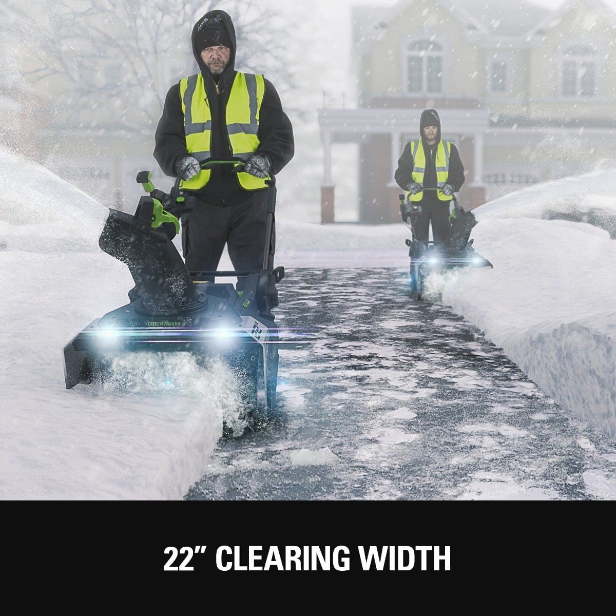 Greenworks 82V 22 in. Cordless Snow Thrower (Kit)