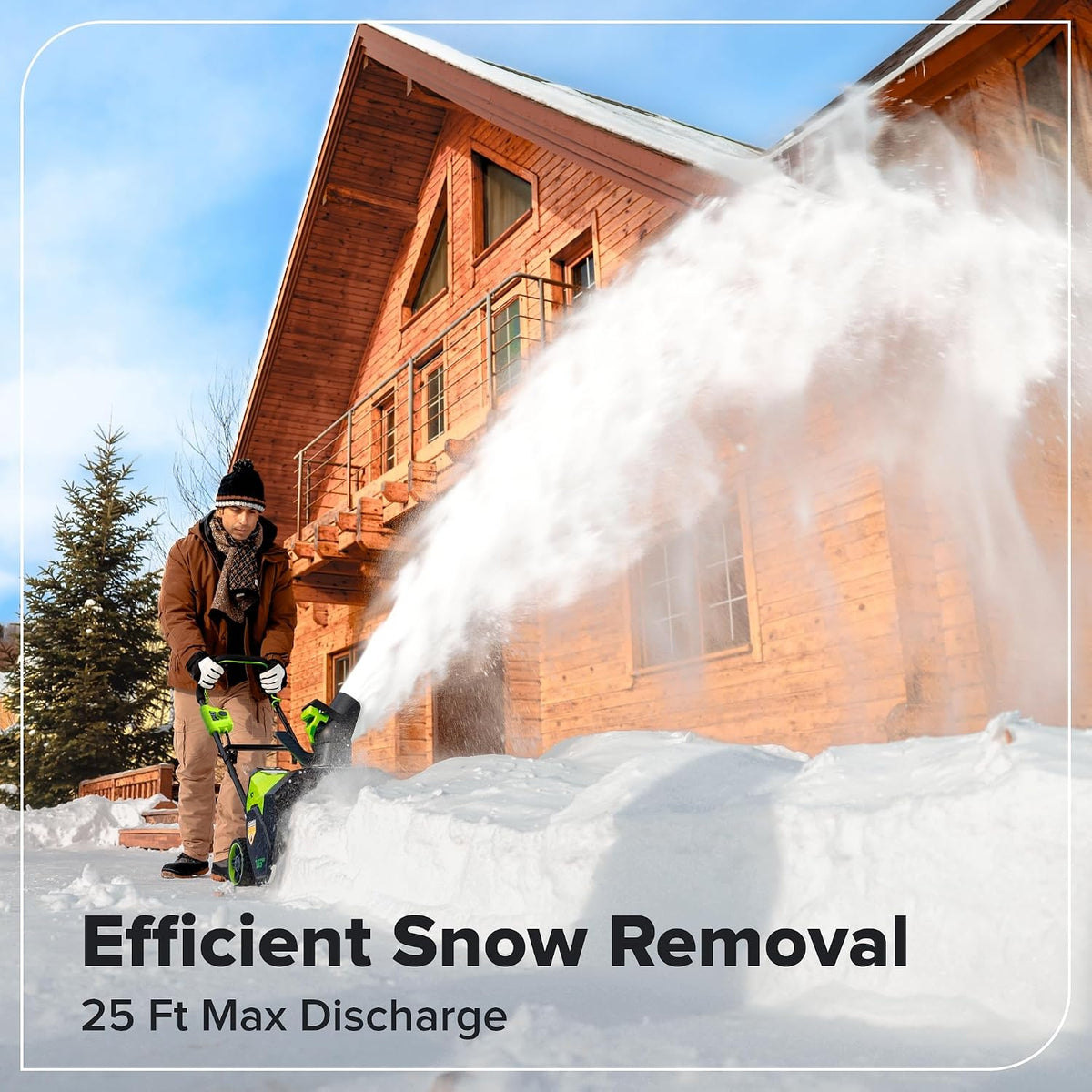 Greenworks 40V 16 in. Cordless Snow Blower (Tool Only)